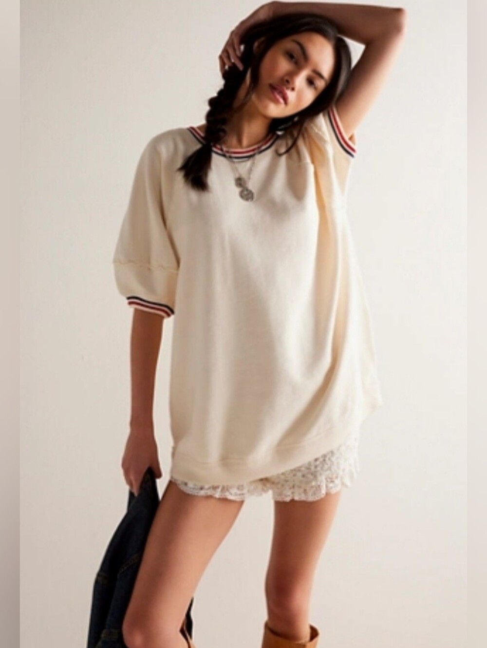NWT We The Free From Free People It's Official Pullover 🌸 Size L